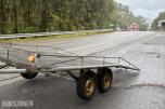 1991 Tredal Transporthenger med tandemaksler og gitterplan