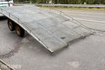 1991 Tredal Transporthenger med tandemaksler og gitterplan