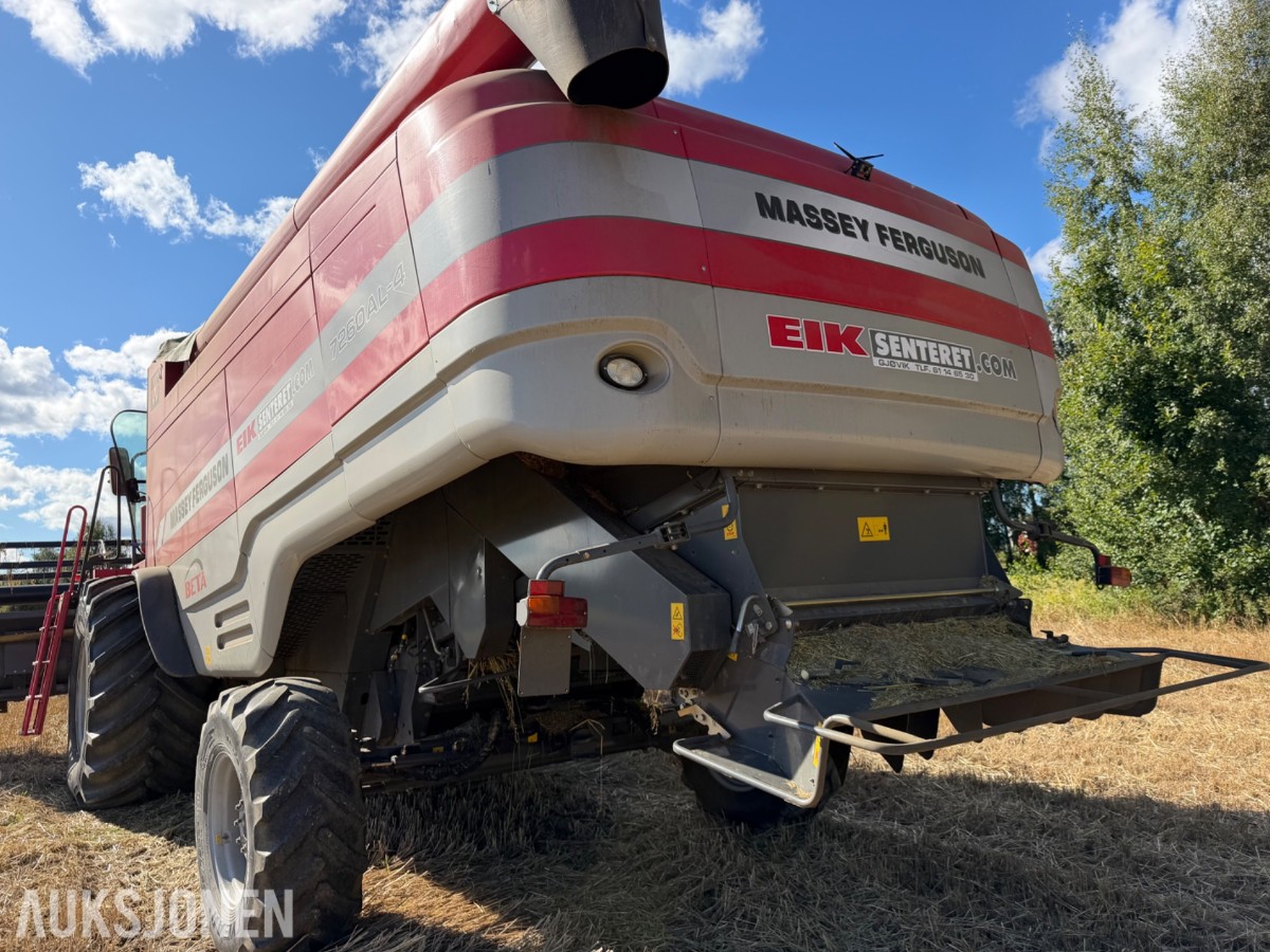 2007 mod. Massey Ferguson Beta 7260 AL-4. Kan leveres omgående