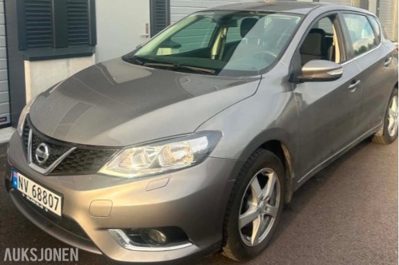 2015 Nissan Pulsar 1.2 116hk hengerfeste s+v dekk  lav km 65478km