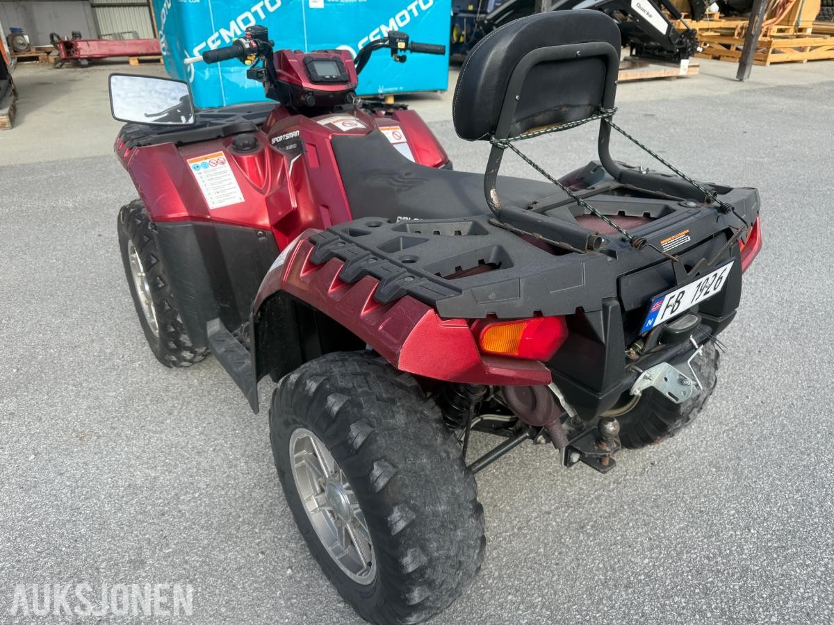 2012 Polaris Sportsman 850 VINSJ HENGERFESTE