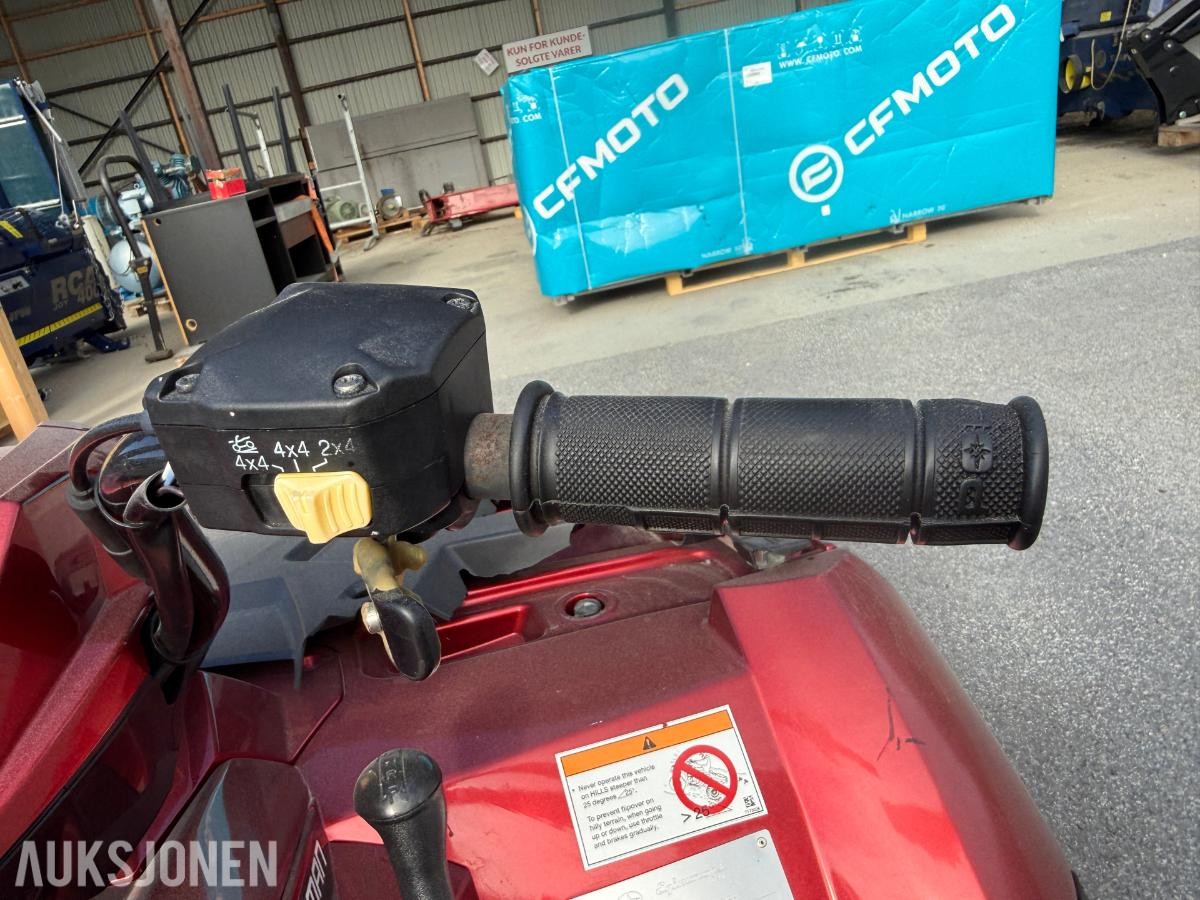 2012 Polaris Sportsman 850 VINSJ HENGERFESTE