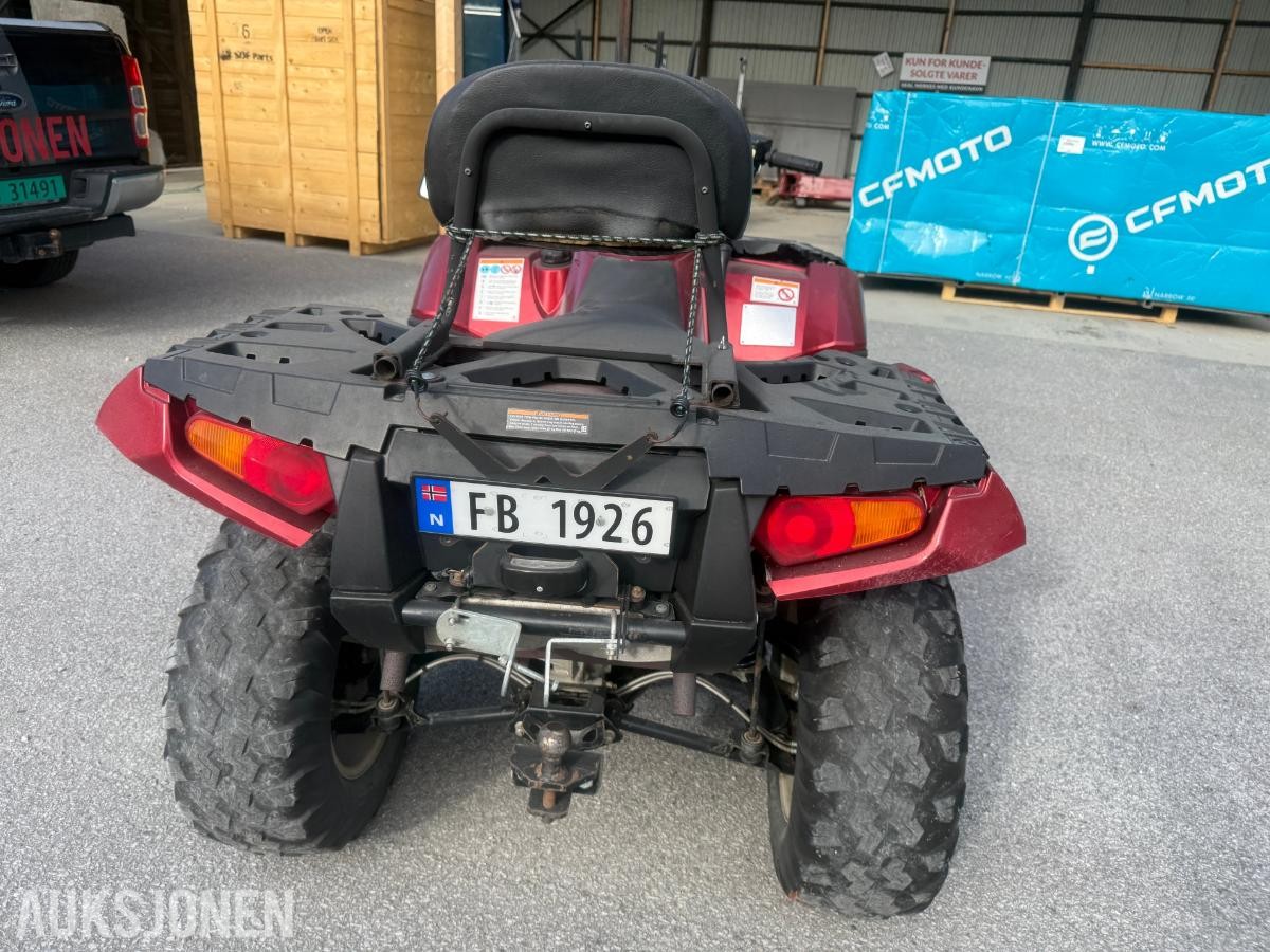 2012 Polaris Sportsman 850 VINSJ HENGERFESTE