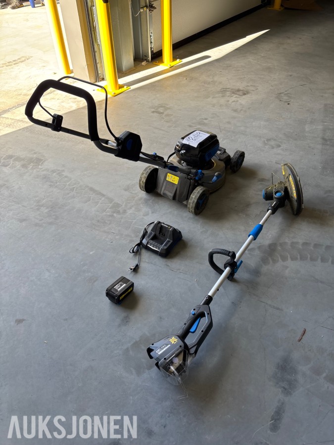 Biltema Gressklipper og kantklipper på batteri