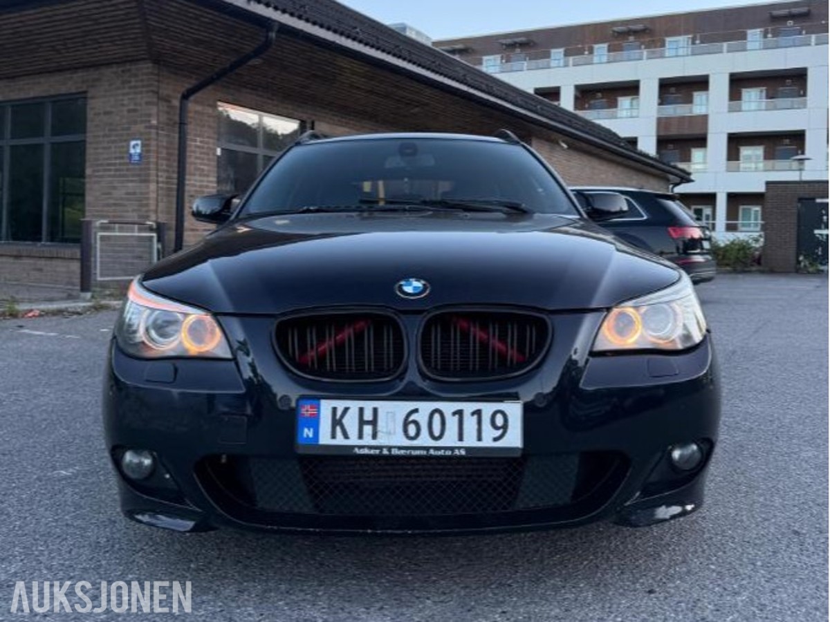 2008 BMW E61 520D 163HK M-Sport Automat, Cruisekontroll, Hengerfeste