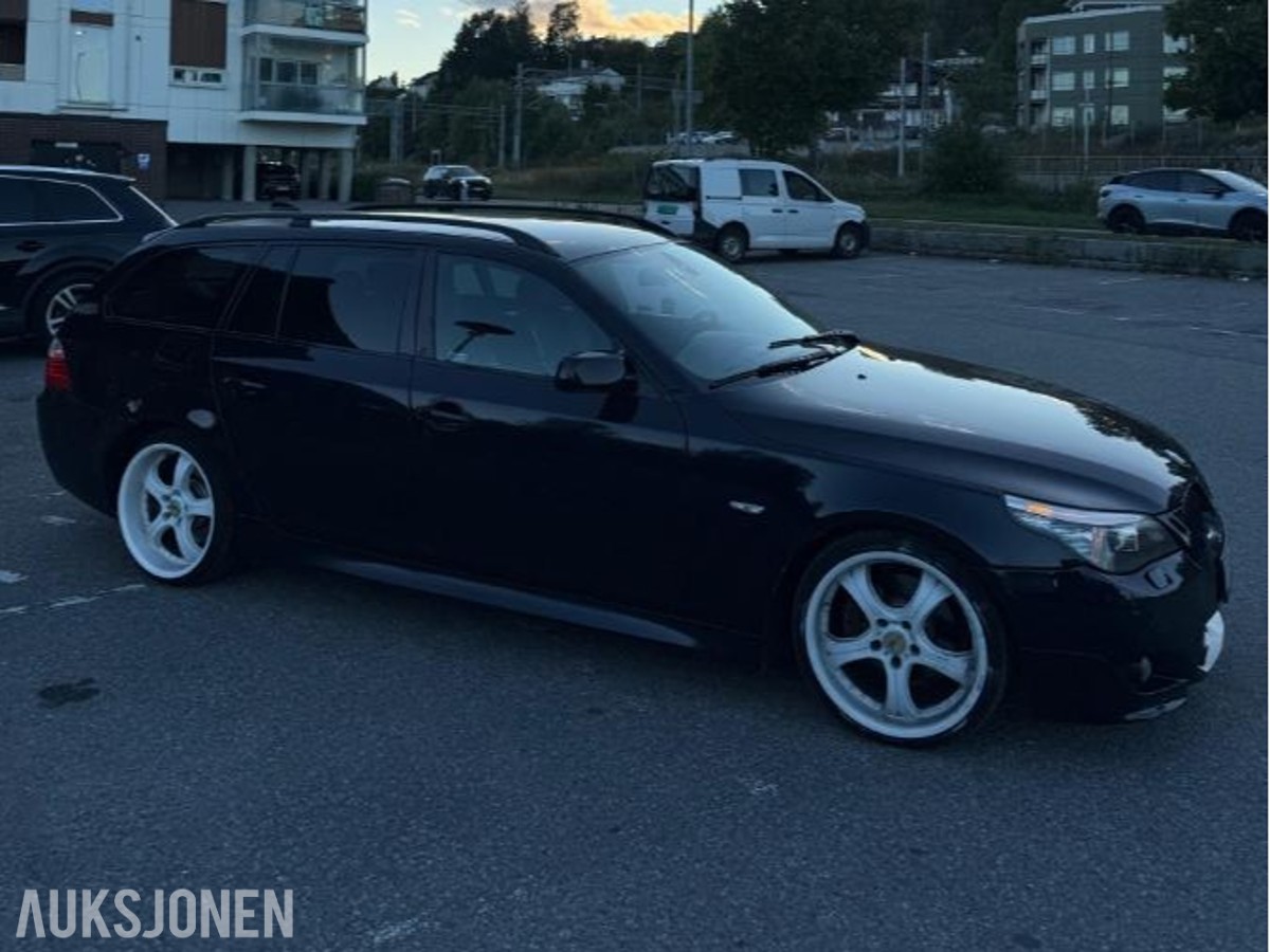 2008 BMW E61 520D 163HK M-Sport Automat, Cruisekontroll, Hengerfeste