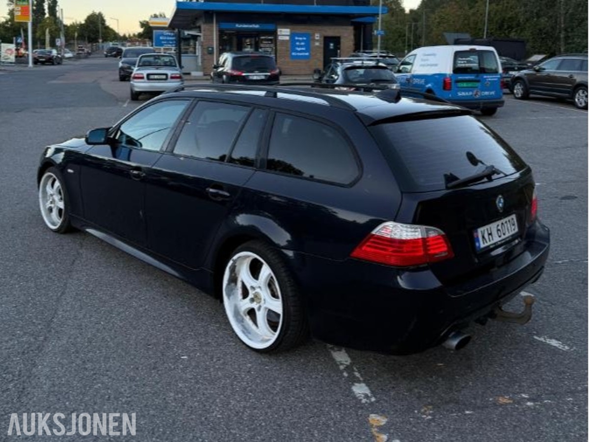 2008 BMW E61 520D 163HK M-Sport Automat, Cruisekontroll, Hengerfeste