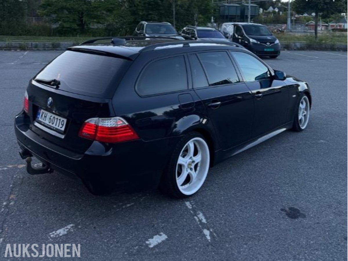 2008 BMW E61 520D 163HK M-Sport Automat, Cruisekontroll, Hengerfeste
