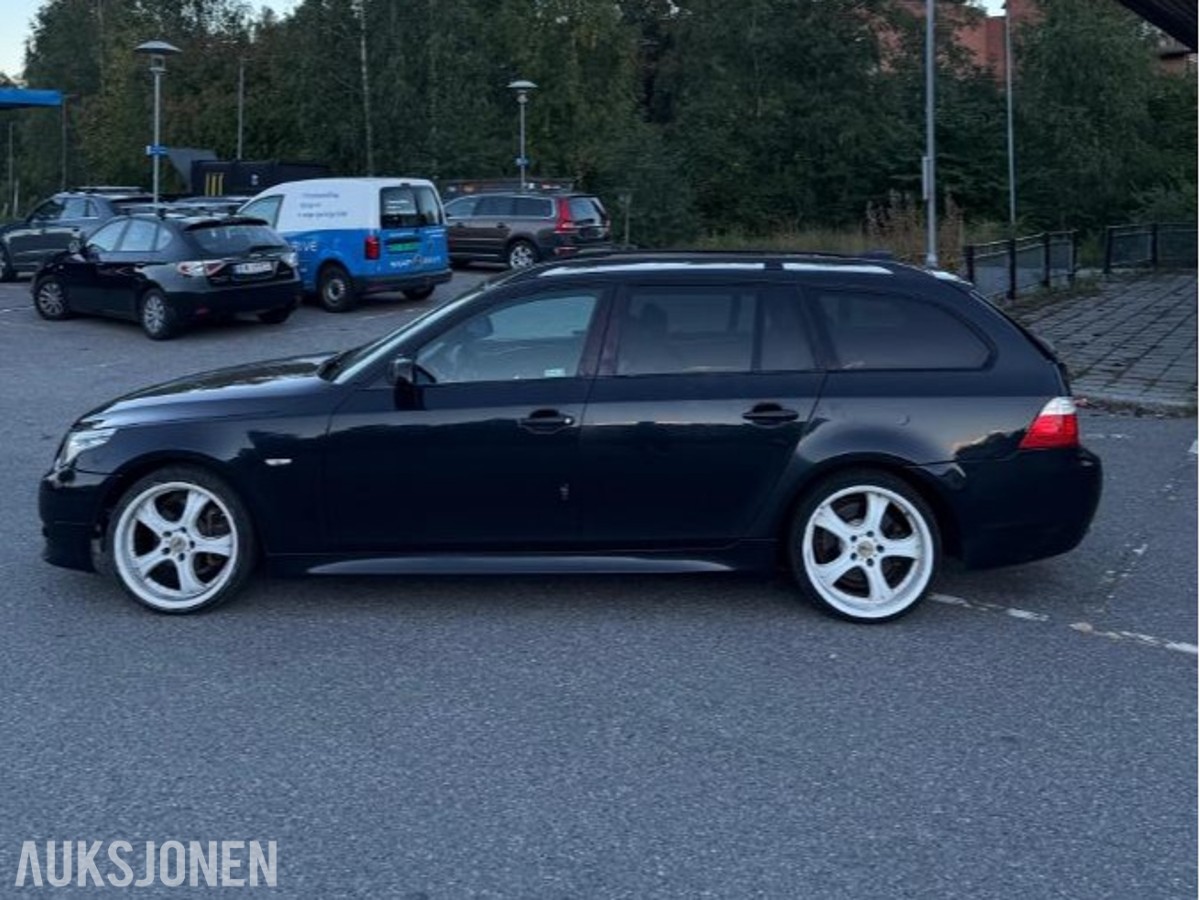2008 BMW E61 520D 163HK M-Sport Automat, Cruisekontroll, Hengerfeste