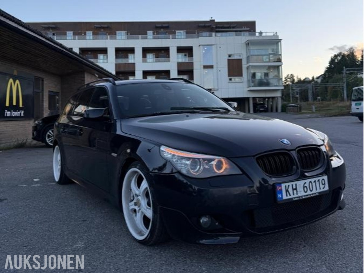 2008 BMW E61 520D 163HK M-Sport Automat, Cruisekontroll, Hengerfeste