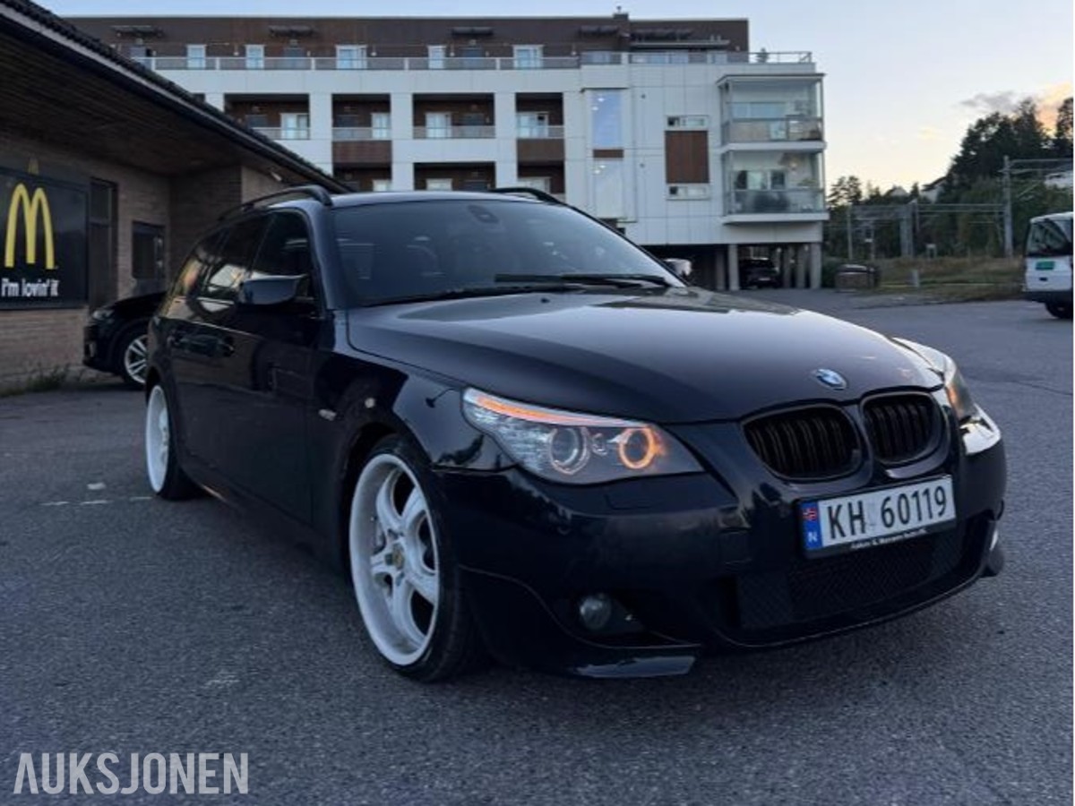 2008 BMW E61 520D 163HK M-Sport Automat, Cruisekontroll, Hengerfeste