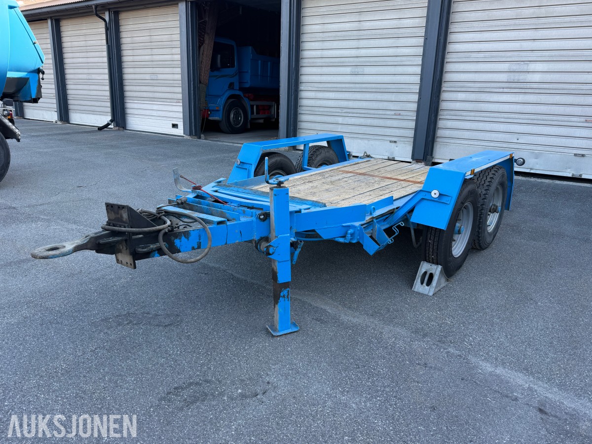 1981 Damm 2DB Maskinhenger / Fritatt EU / 3400kg totalvekt