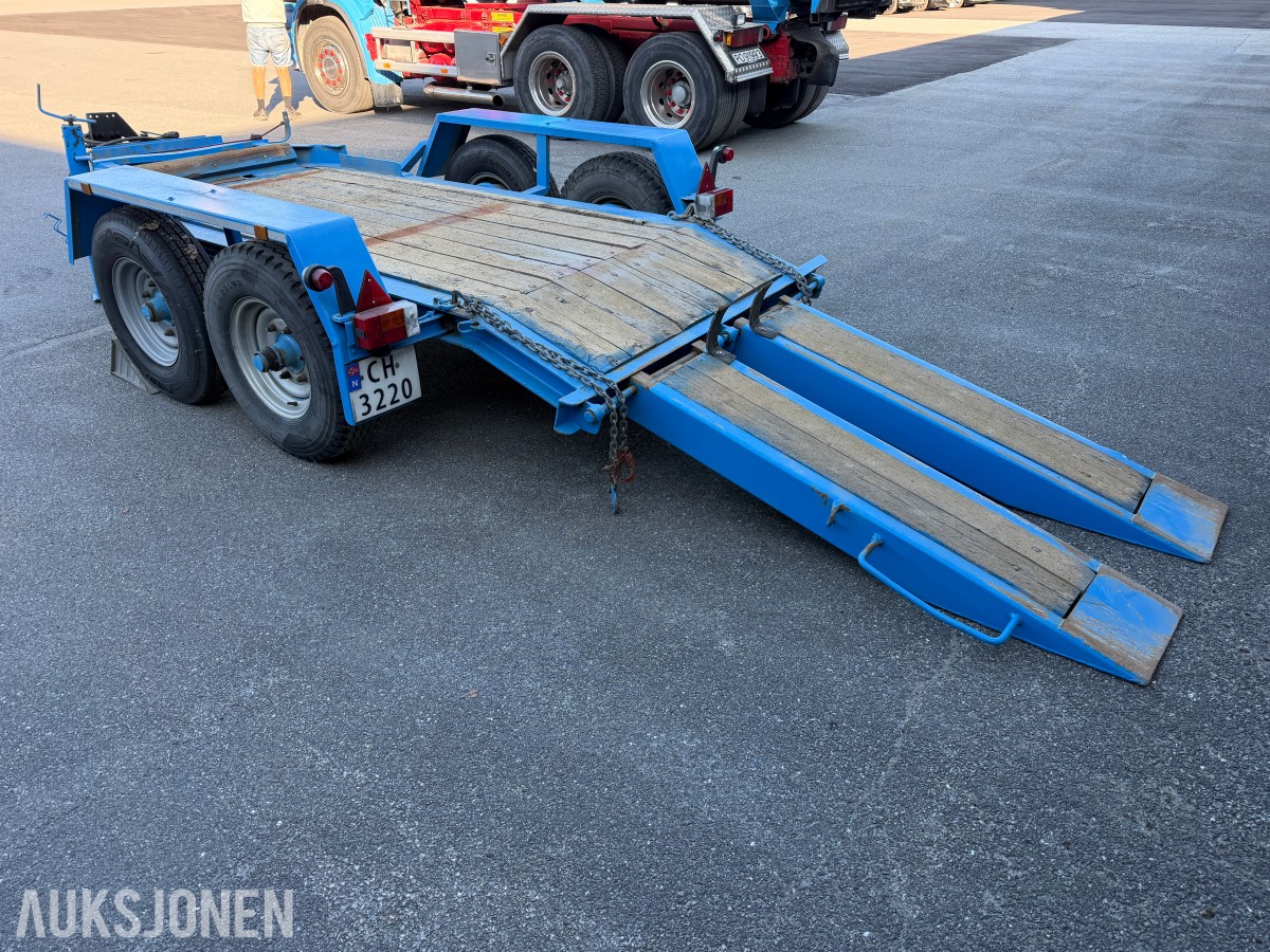1981 Damm 2DB Maskinhenger / Fritatt EU / 3400kg totalvekt