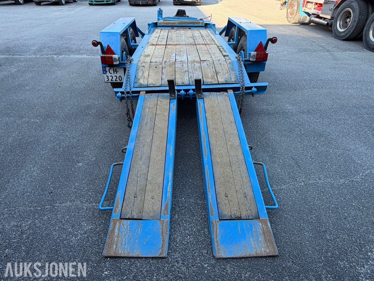 1981 Damm 2DB Maskinhenger / Fritatt EU / 3400kg totalvekt