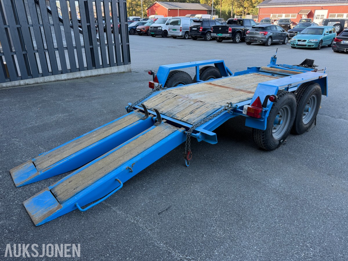 1981 Damm 2DB Maskinhenger / Fritatt EU / 3400kg totalvekt