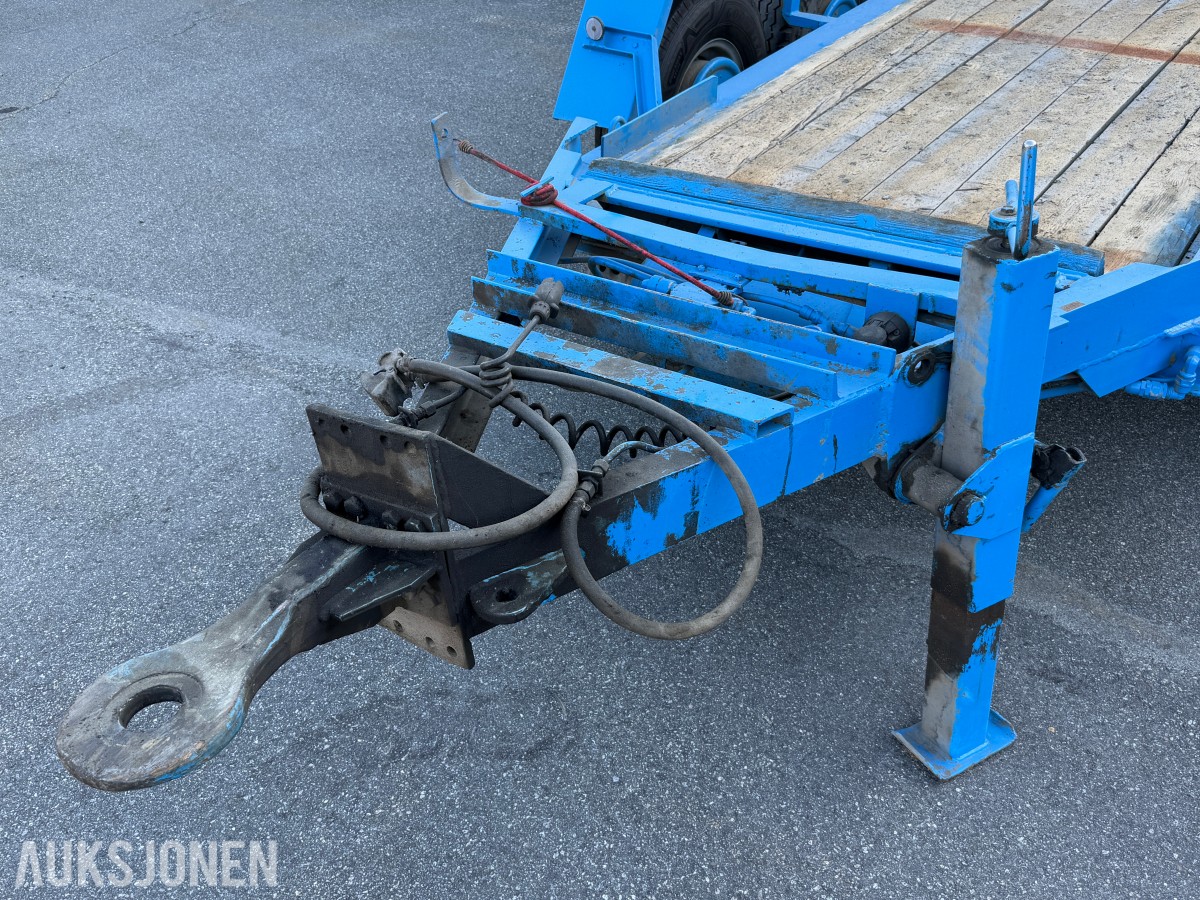 1981 Damm 2DB Maskinhenger / Fritatt EU / 3400kg totalvekt