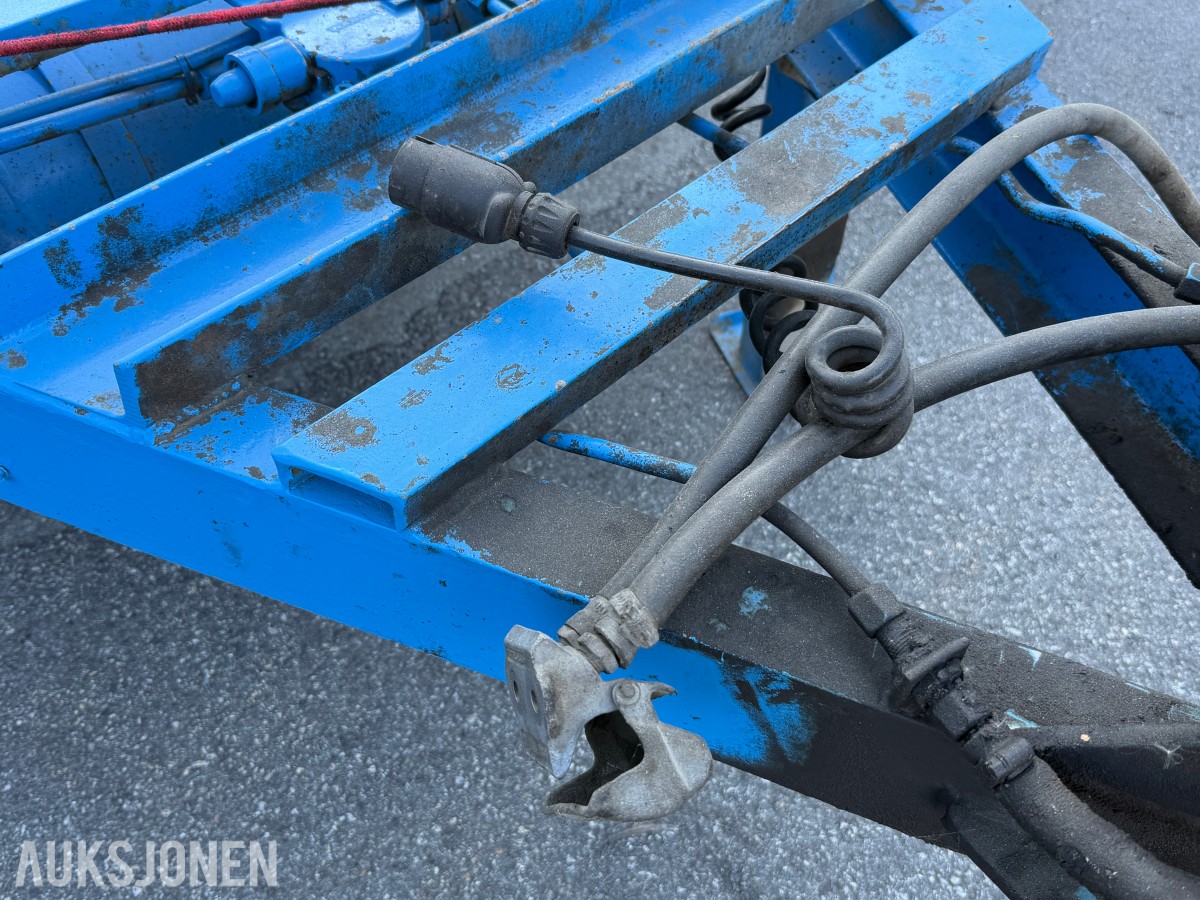 1981 Damm 2DB Maskinhenger / Fritatt EU / 3400kg totalvekt
