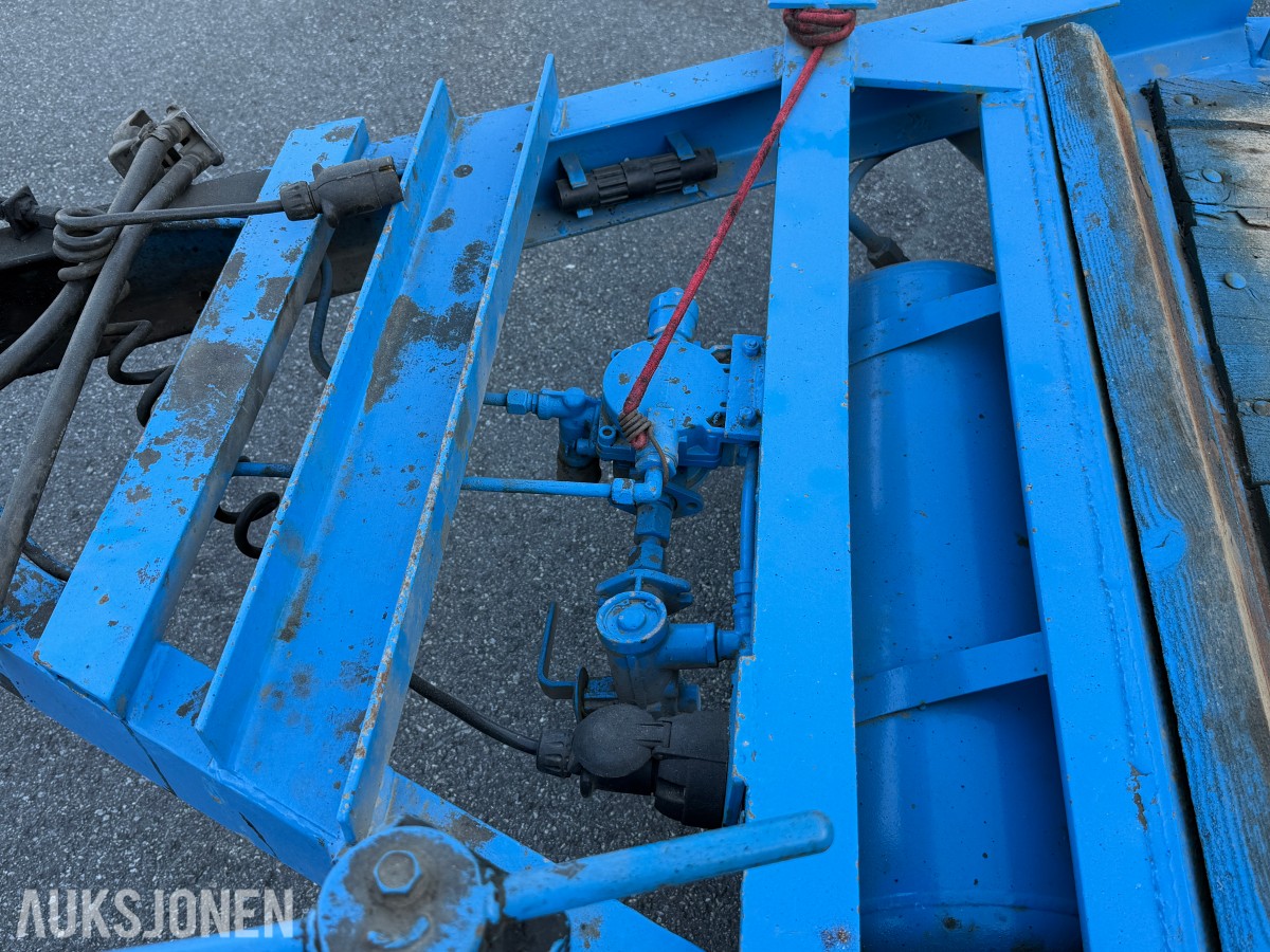 1981 Damm 2DB Maskinhenger / Fritatt EU / 3400kg totalvekt