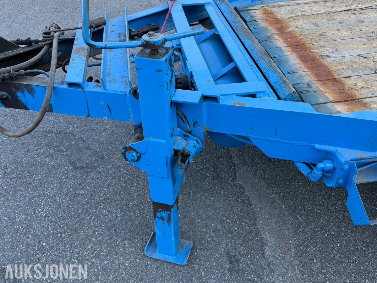 1981 Damm 2DB Maskinhenger / Fritatt EU / 3400kg totalvekt