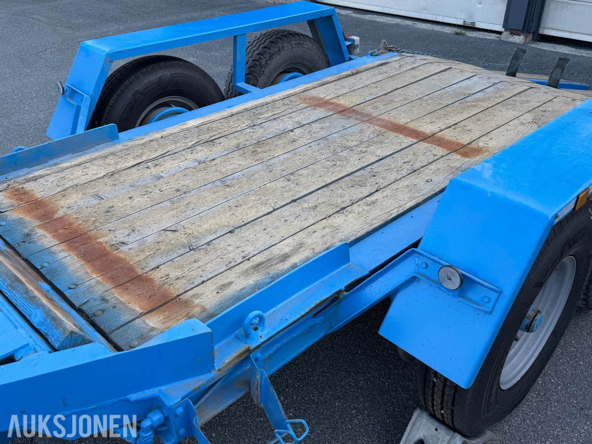 1981 Damm 2DB Maskinhenger / Fritatt EU / 3400kg totalvekt
