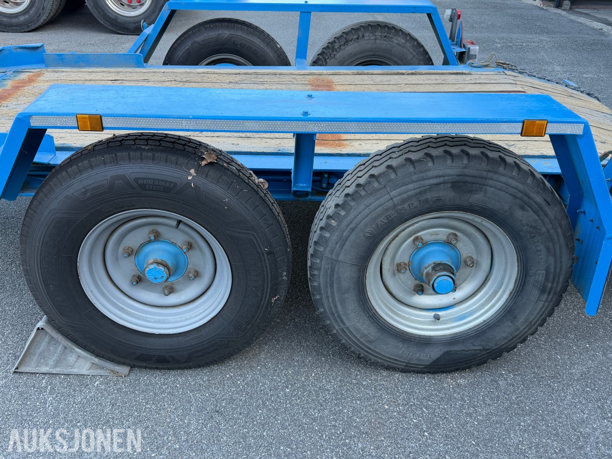 1981 Damm 2DB Maskinhenger / Fritatt EU / 3400kg totalvekt