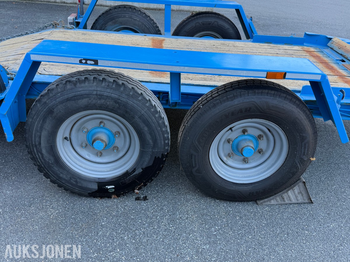 1981 Damm 2DB Maskinhenger / Fritatt EU / 3400kg totalvekt