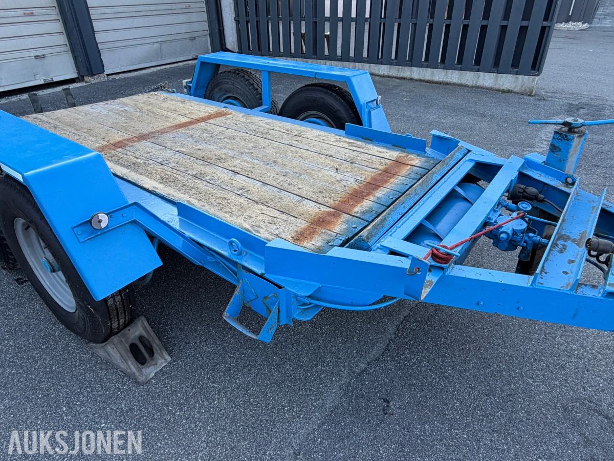 1981 Damm 2DB Maskinhenger / Fritatt EU / 3400kg totalvekt