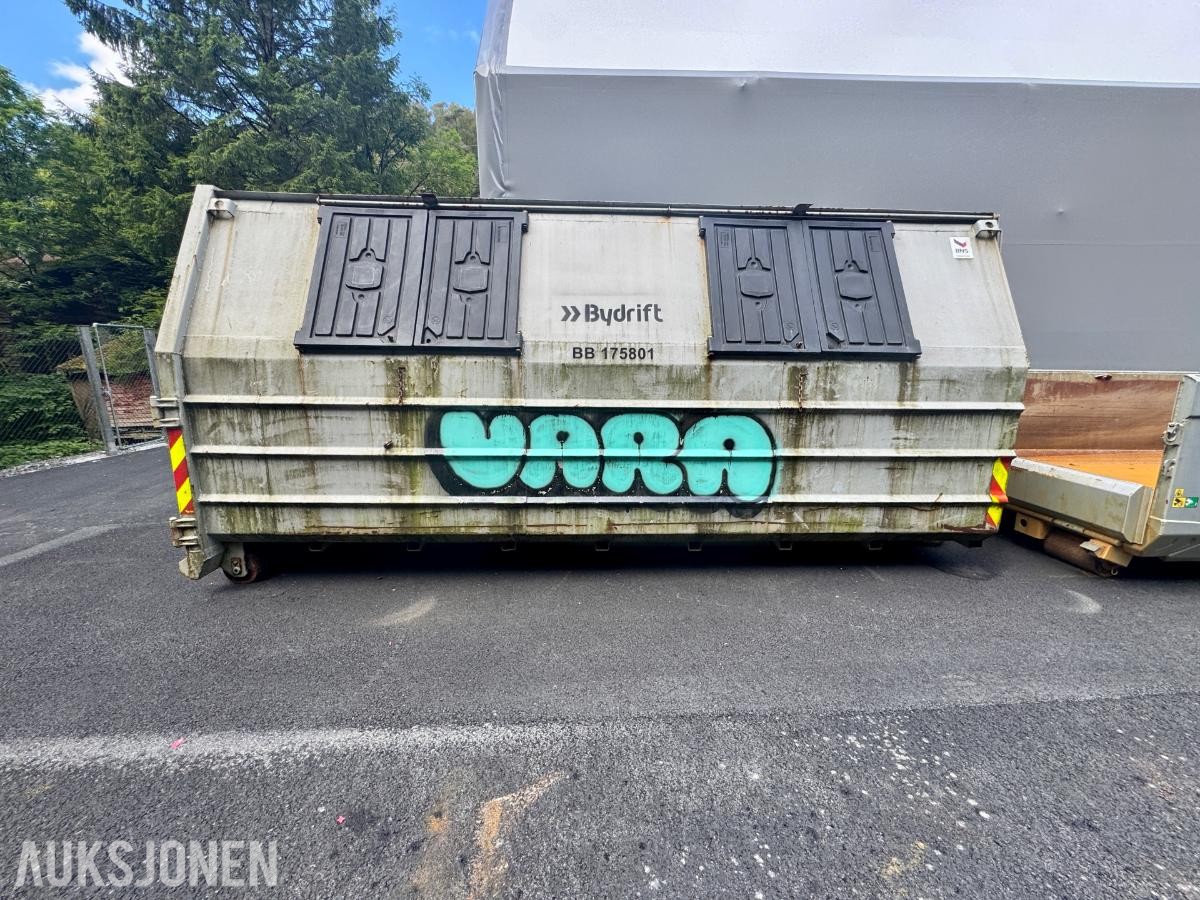 BNS bosscontainer beregnet for 3-akslet krokbil