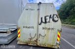 BNS bosscontainer beregnet for 3-akslet krokbil