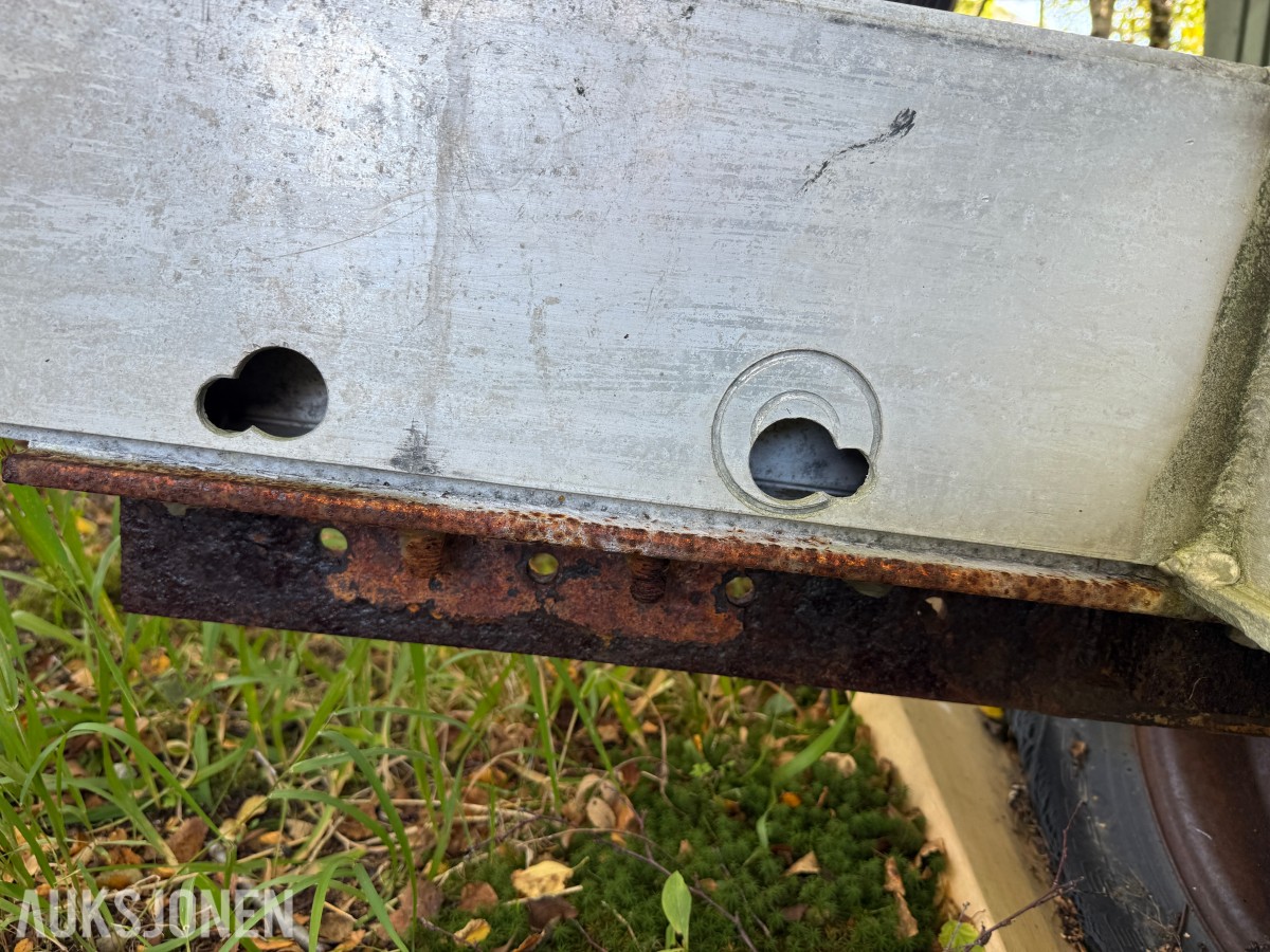 Opplagshenger i Aluminium Ca 6,4 meter