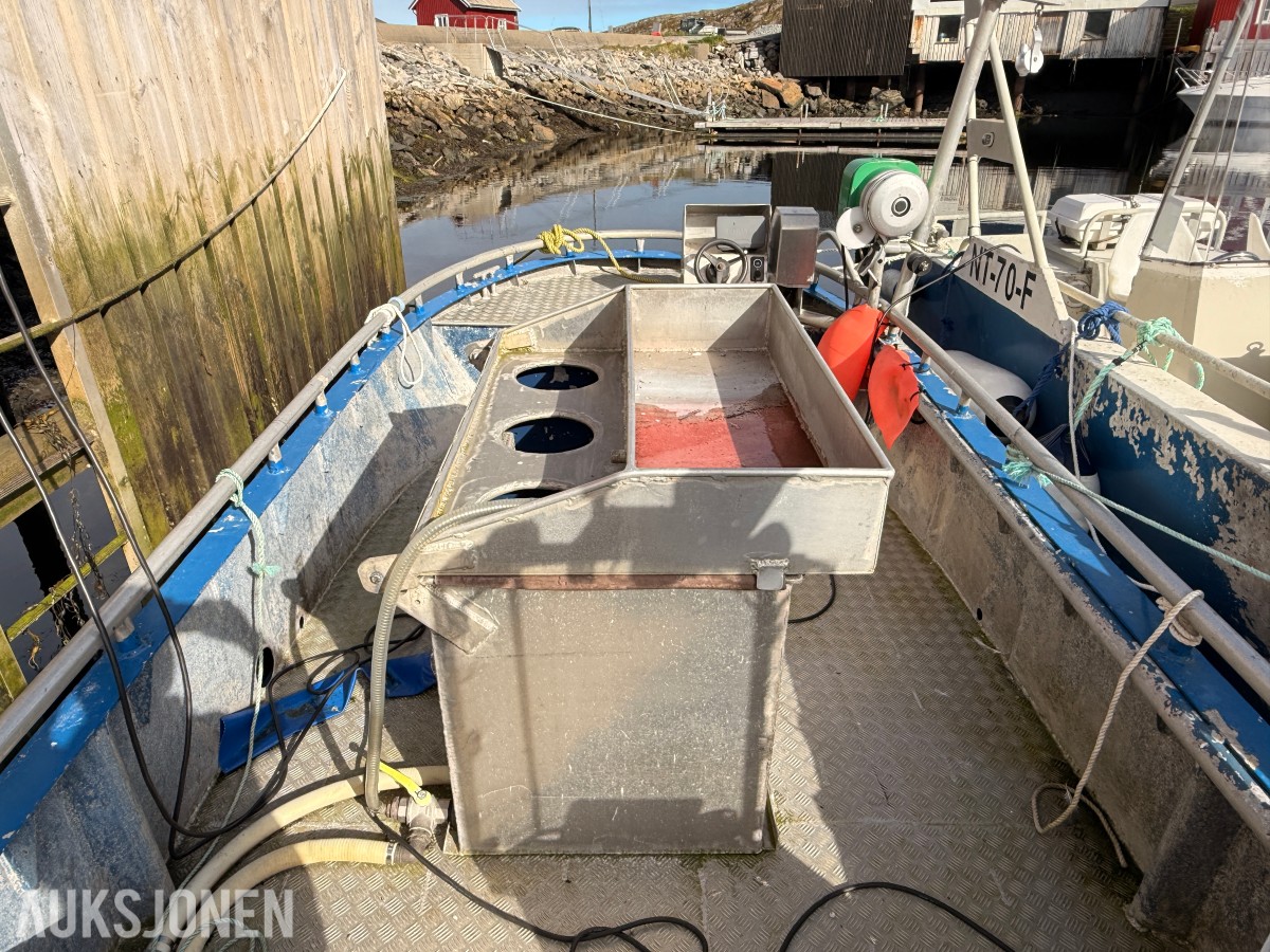 Nebben TR-8-FL aluminiumsbåt med Suzuki 150 hk og leppefiskrettighet