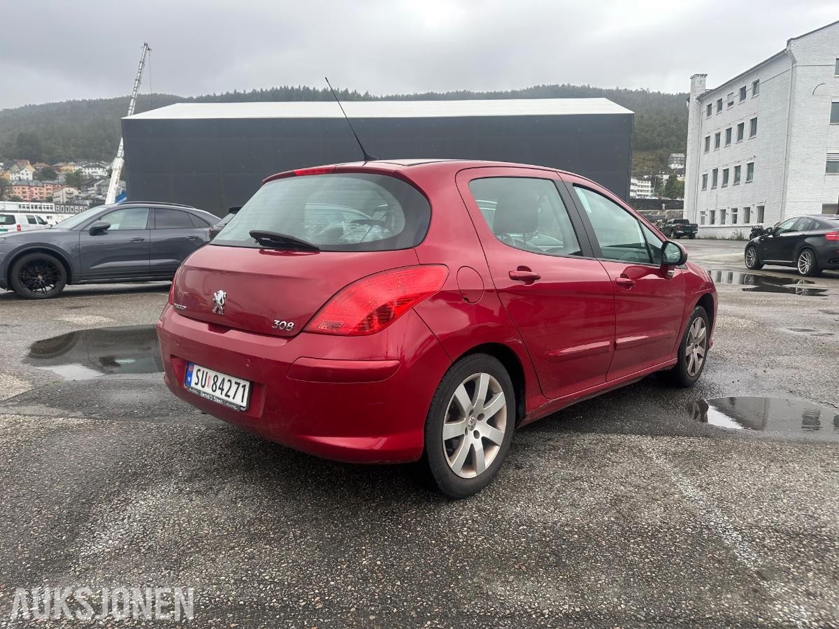2010 Peugeot 308 1.6 90hk cruisekontroll s+v dekk eu ok 09.2027