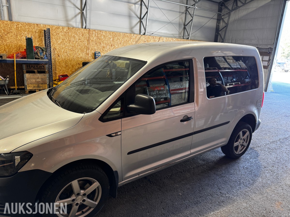 2018 Volkswagen Caddy 2,0 TDI 122hk 4Motion HENGERFESTE