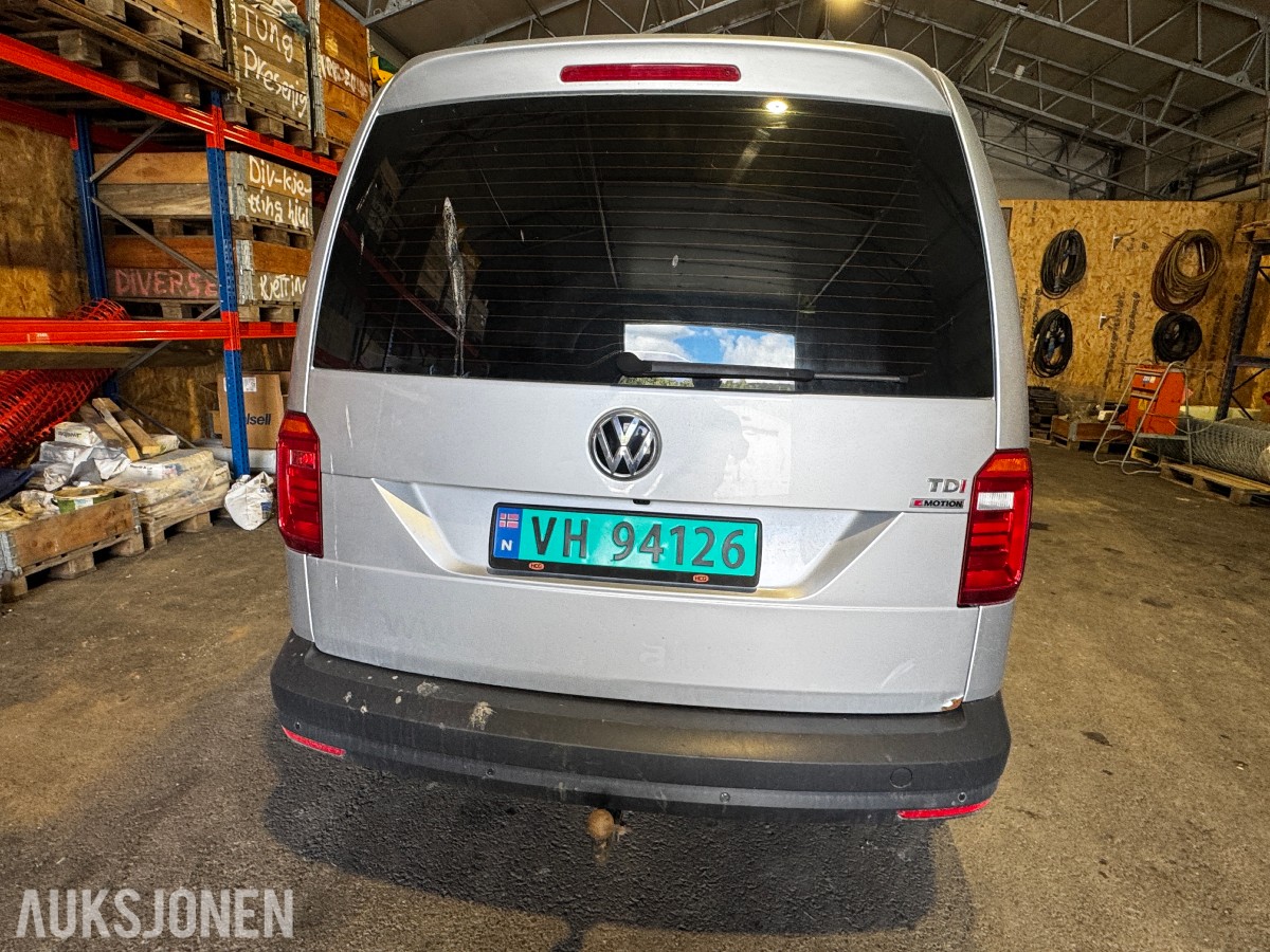 2018 Volkswagen Caddy 2,0 TDI 122hk 4Motion HENGERFESTE