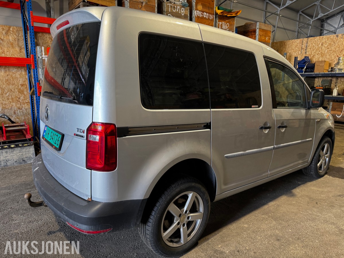 2018 Volkswagen Caddy 2,0 TDI 122hk 4Motion HENGERFESTE