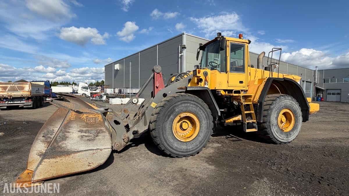 2006 Volvo L180E Hjullaster – 10.772 t – Skuffe – Sentralsmøring