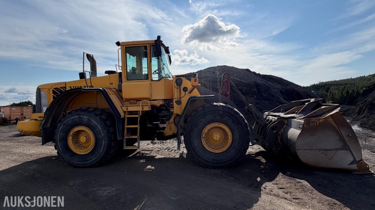 2006 Volvo L180E Hjullaster – 10.772 t – Skuffe – Sentralsmøring