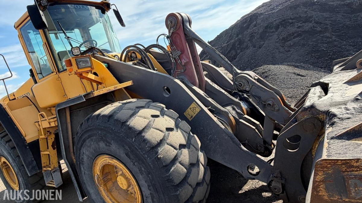 2006 Volvo L180E Hjullaster – 10.772 t – Skuffe – Sentralsmøring