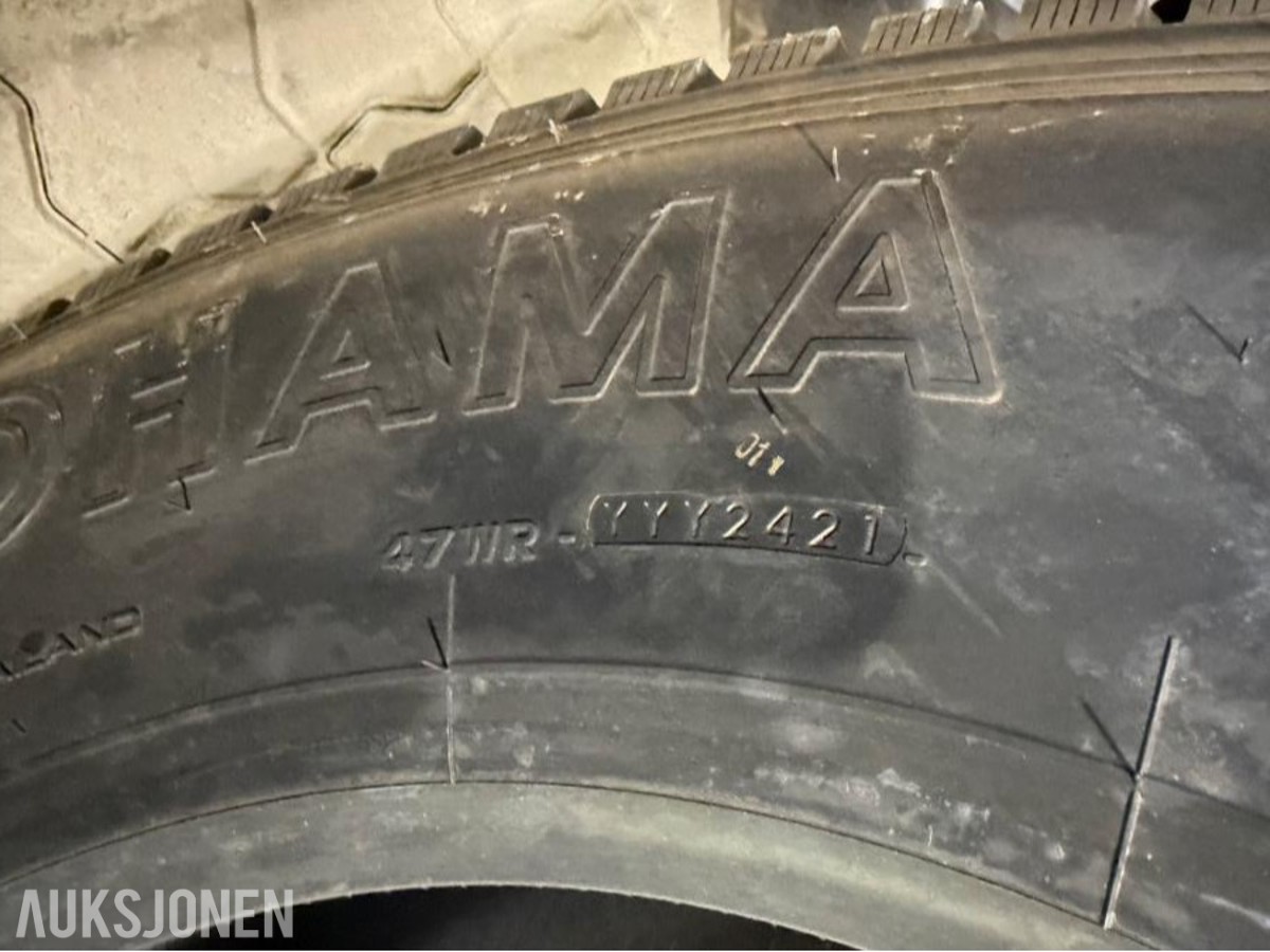 4 stk  Nye Yokohama SY397 315/70R22,5 drivhjul