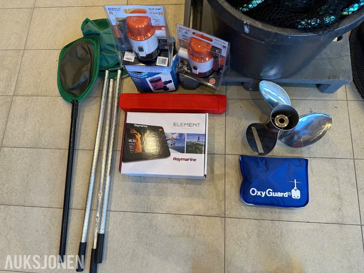 Parti med opplagsruser, lensepumper og Teng Tools momentnøkkel