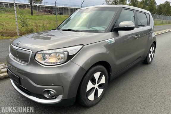 2016 KIA SOUL EV 27 KWH SKINN VARMEPUMPE KAMERA PARKERINGSSENSORER 