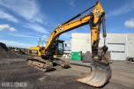 2011 JCB JS210LC Beltegraver– S70 – Sentralsmøring