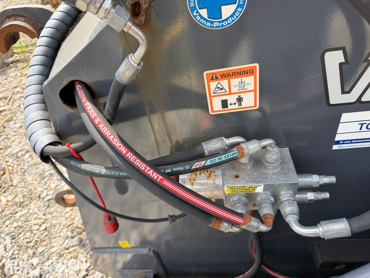 2019 VAMA EPS225 HYDRAULISK VINGESKUFF – CA. 225 CM