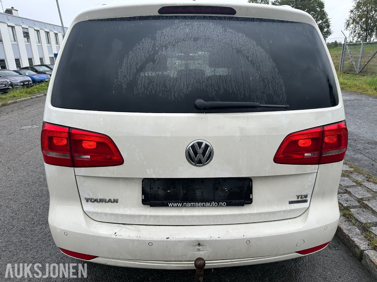 2013 Volkswagen TOURAN 105HK TDI EU-OK 07.28 HENGERFESTE VARMER ALCANTARA