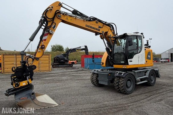2024 Liebherr A 916 Compact Litronic hjulgraver | Leica 3D | EC-Oil | Sentralsmøring | 3 skuffer