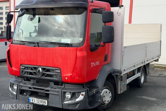 2019 Renault D Planbil - Zepro bakløfter - plan 550 x 240 cm - Bare 56 822 km