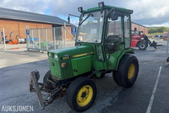 1990 John Deere 955 Kompakttraktor - Hydrostat 33hk - Hydraulisk frontløft med triangel