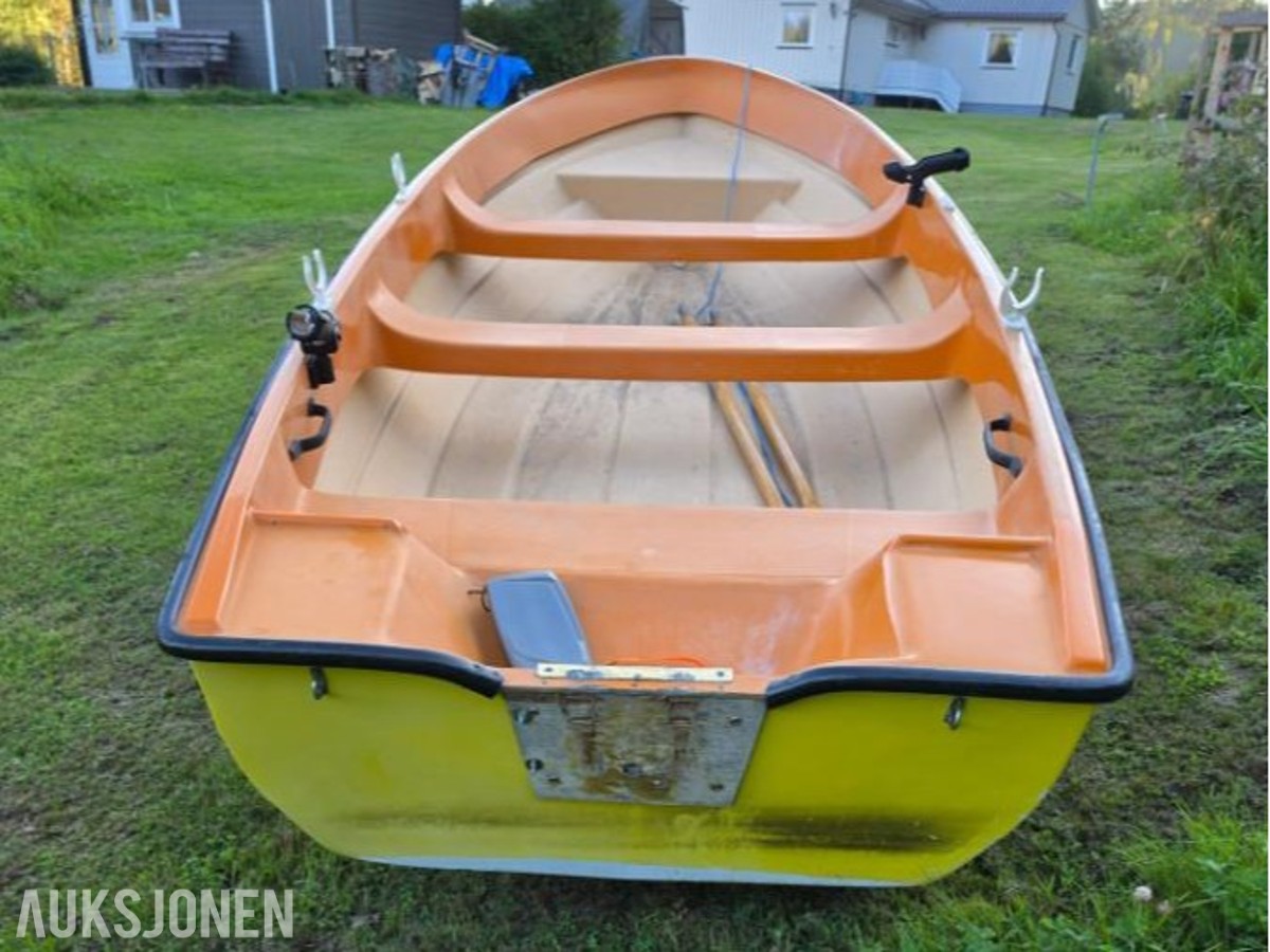 1995 Viking silver med Evinrude 6hk