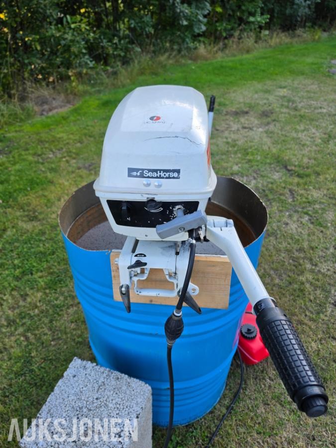 1995 Viking silver med Evinrude 6hk