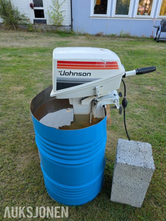 1995 Viking silver med Evinrude 6hk